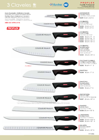 CUCHILLOS COCINA PROFLEX 3 Claveles
