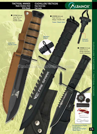 CUCHILLOS TACTICOS Albainox