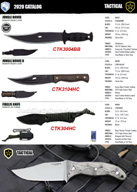 CUCHILLOS TACTICOS JUNGLE BOWIE FIDELIS Condor