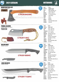 HACHAS Y MACHETES OUTDOORS Condor