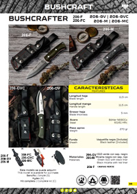 CUCHILLOS BUSHCRAFTER Cudeman
