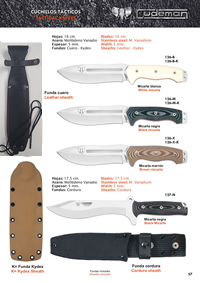 CUCHILLOS SPARTAN VILLEGAS Cudeman