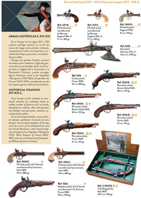 ARMAS HISTRICAS S XVI-XIX - CHISPA Denix
