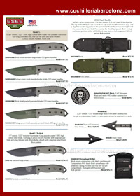 TACTICAL KNIVES MODEL 5 Esee
