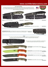 CUCHILLOS TACTICOS CM6, JUNGLAS Esee