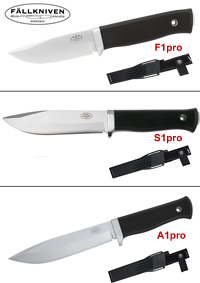 CUCHILLOS FALLKNIVEN A1PRO F1PRO S1PRO Fallkniven