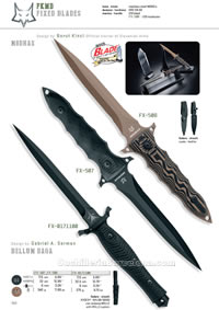 CUCHILLOS MODRAS BELLUM FKMD