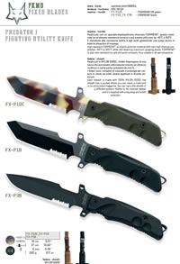 CUCHILLOS PREDATOR I FKMD