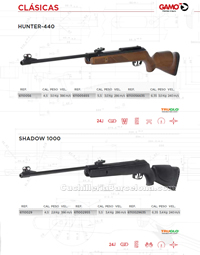 CARABINAS AIRE COMPRIMIDO 010 Gamo