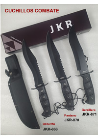 CUCHILLOS COMBATE JKR