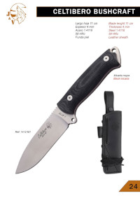 CUCHILLOS CELTIBERO BUSHCRAFT JV CDA