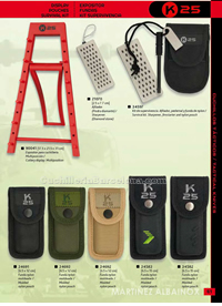 FUNDAS Y AFILADORES K25