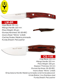 COLTELLI LM-8R Y CS-11R Muela