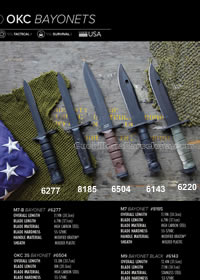 CUCHILLOS TACTICOS M7-M9 BAYONET Ontario