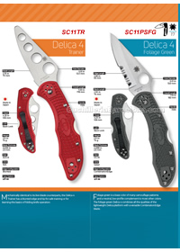 NAVAJAS TACTICAS DELICA 4 Spyderco