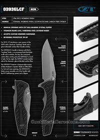 NAVAJAS TACTICAS 0393GLCF FLIPPER ZeroTolerance