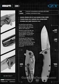 NAVAJAS TACTICAS 0562TI FLIPPER ZeroTolerance