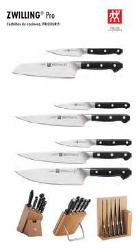 CUCHILLOS COCINERO ZWILLING PRO 4 Zwilling